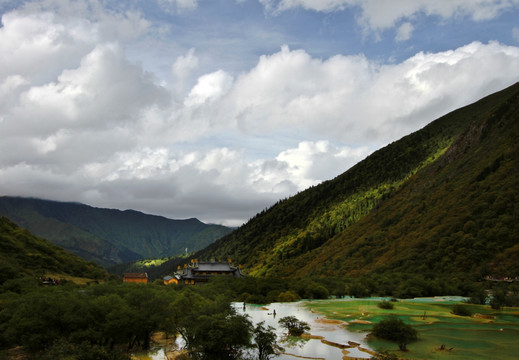 四川黄龙风光