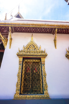 泰国宫殿建筑门