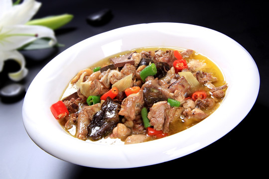 炖鸡肉