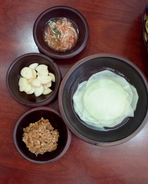 韩国包五花肉配菜