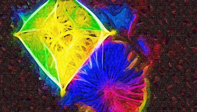 色彩装饰画