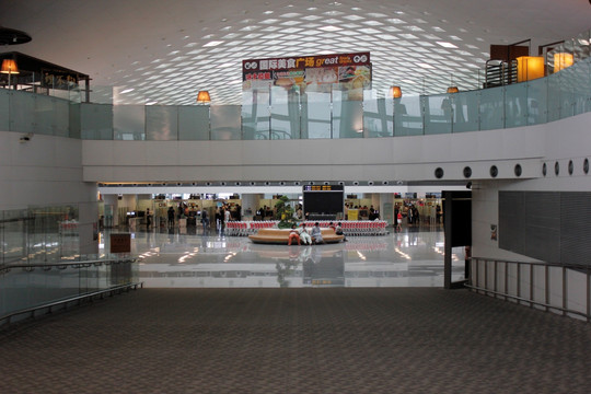 萧山国际机场候机大厅