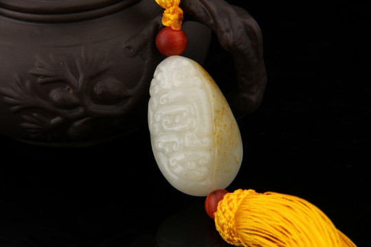 玉雕 饕餮纹