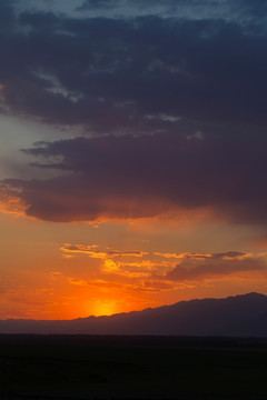 落日 夕阳 黄昏