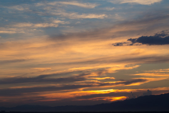 晚霞 夕阳 黄昏