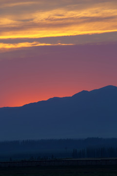 夕阳 黄昏