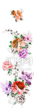 高清手绘花卉