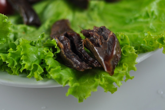 牛肉干撕开细节图