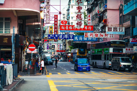 香港深水埗街头