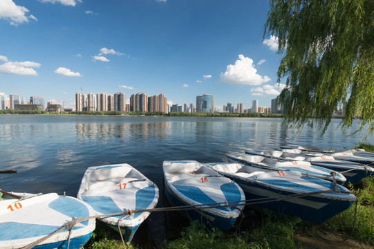 沈阳五里河水景