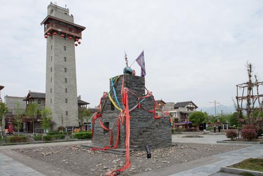 北川地震纪念塔