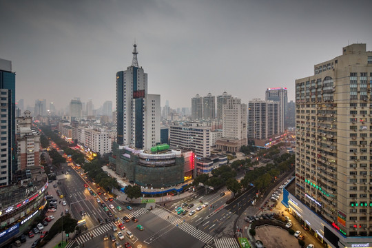 宁波百丈东路中兴路 俯视