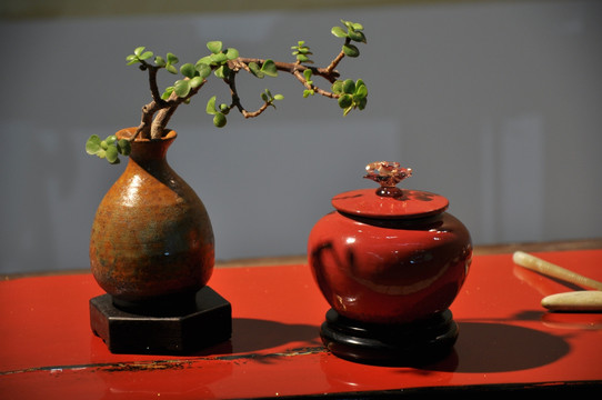 茶罐花瓶