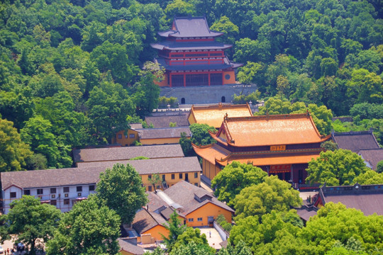 西湖 南屏晚钟 寺院