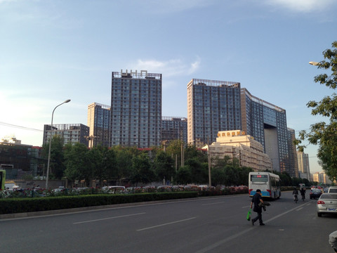 北京 城市建筑 都市 居住环境