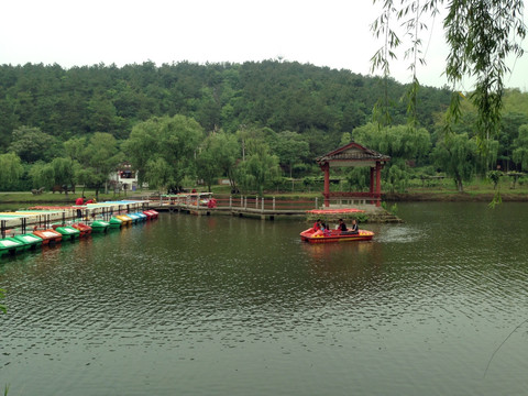 南京 将军山 风景 户外 公园