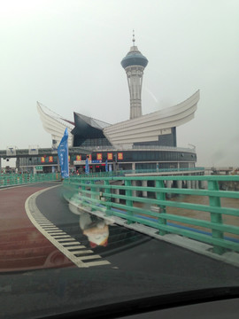 杭州湾 大桥 桥梁 道路 现代