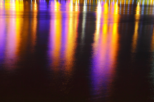 湘江 夜景 城市