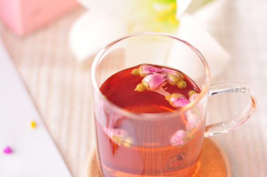 玫瑰花茶