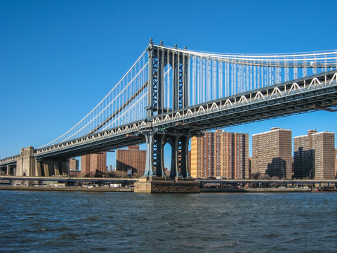 布鲁克林大桥 跨海大桥
