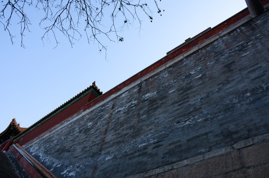 颐和园四大部洲 城墙