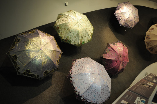 中国伞博物馆 丝绸伞 天堂伞