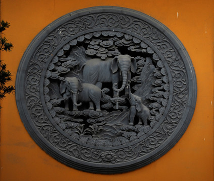 龙华寺砖雕艺术