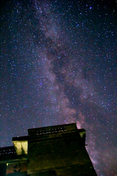 屋顶的银河