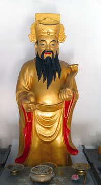 北京十渡乐佛寺财神像