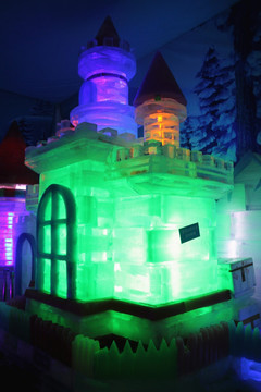 冰雕城堡 冰雪大世界