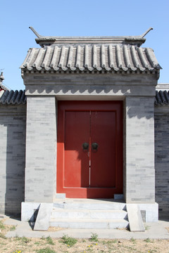 古建筑大门