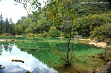 四川九寨沟自然风光