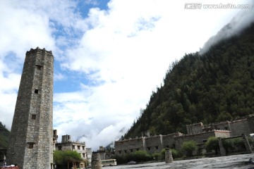 四川九寨沟甲藩古城