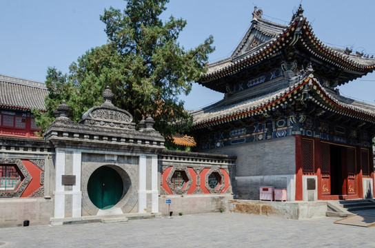 北京万寿寺 中西合璧建筑