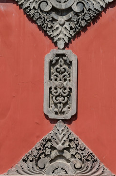 北京万寿寺砖雕