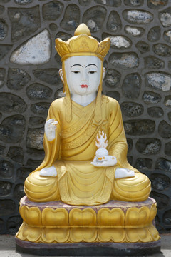 北京十渡乐佛寺地藏王菩萨像