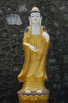 北京十渡乐佛寺菩萨像
