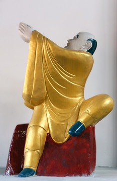 北京十渡乐佛寺罗汉像