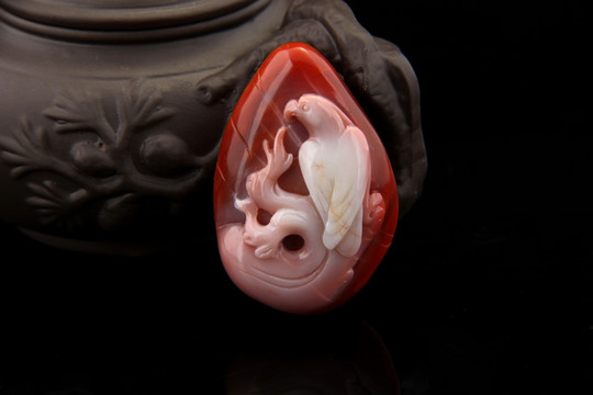 南红玛瑙 鹰