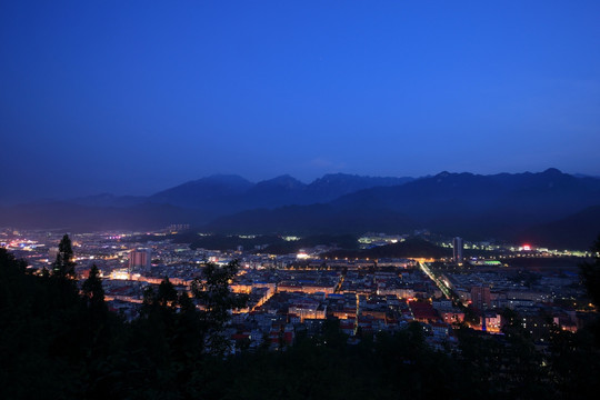 山城夜景