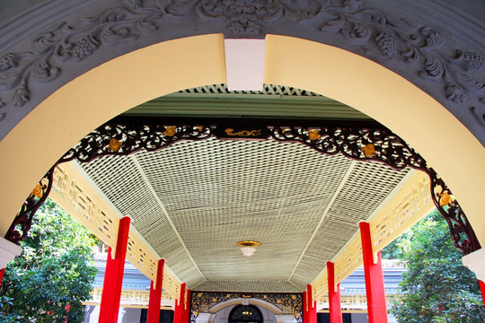 总统府 吊顶 雕花 民国建筑