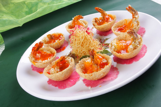 果味泰汁大虾