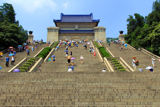 中山陵 南京旅游