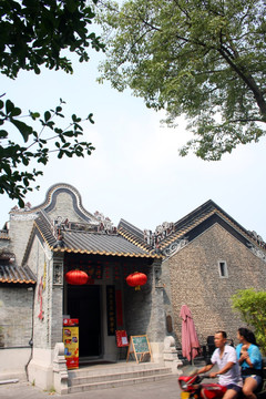 庙会建筑风景