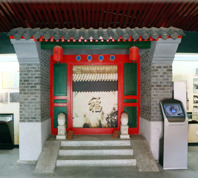 会馆门楼模型