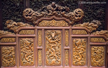 木雕龙纹 中国龙