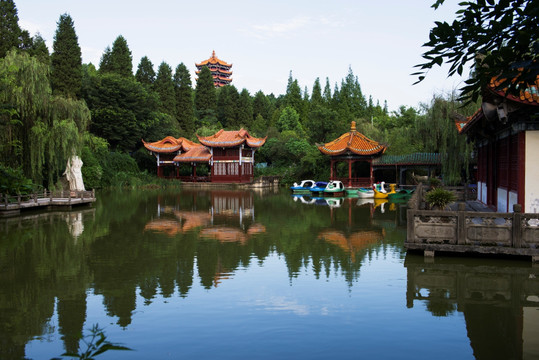 绵阳富乐山公园景观