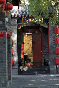 民居大门