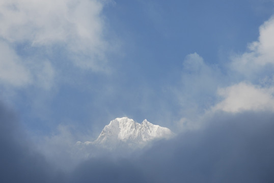 贡嘎雪峰