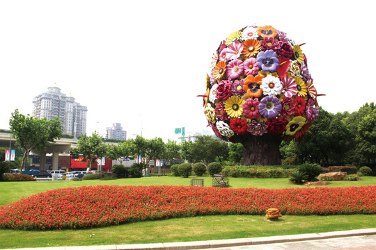 花树 上海虹桥 景点